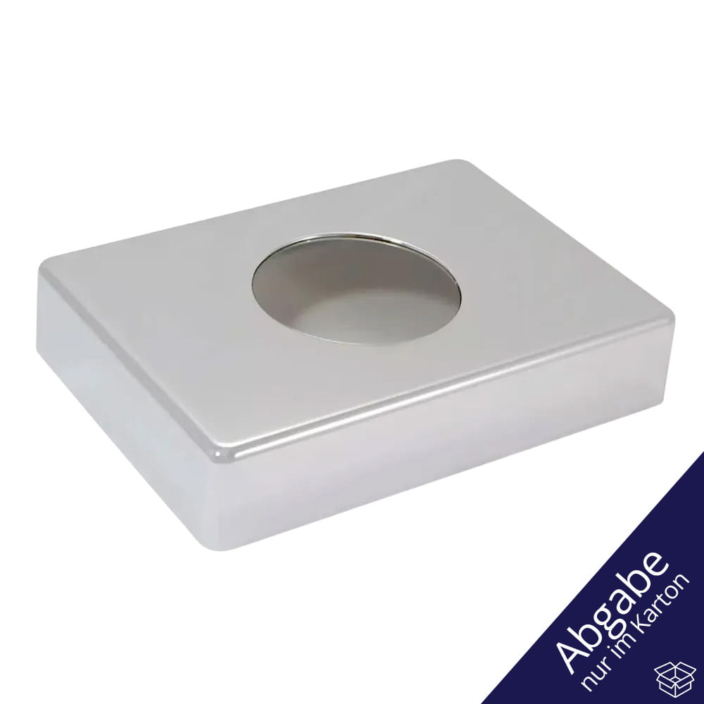 PP Halter für Hygienebeutel, 138 x 98 x 26 mm, chromFarben, Polypropylen