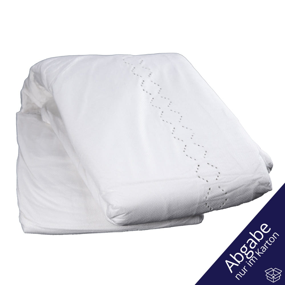 PP Einwegdecke, Farbe weiß, 9-lagig, 110 x 190 cm, Med-Comfort