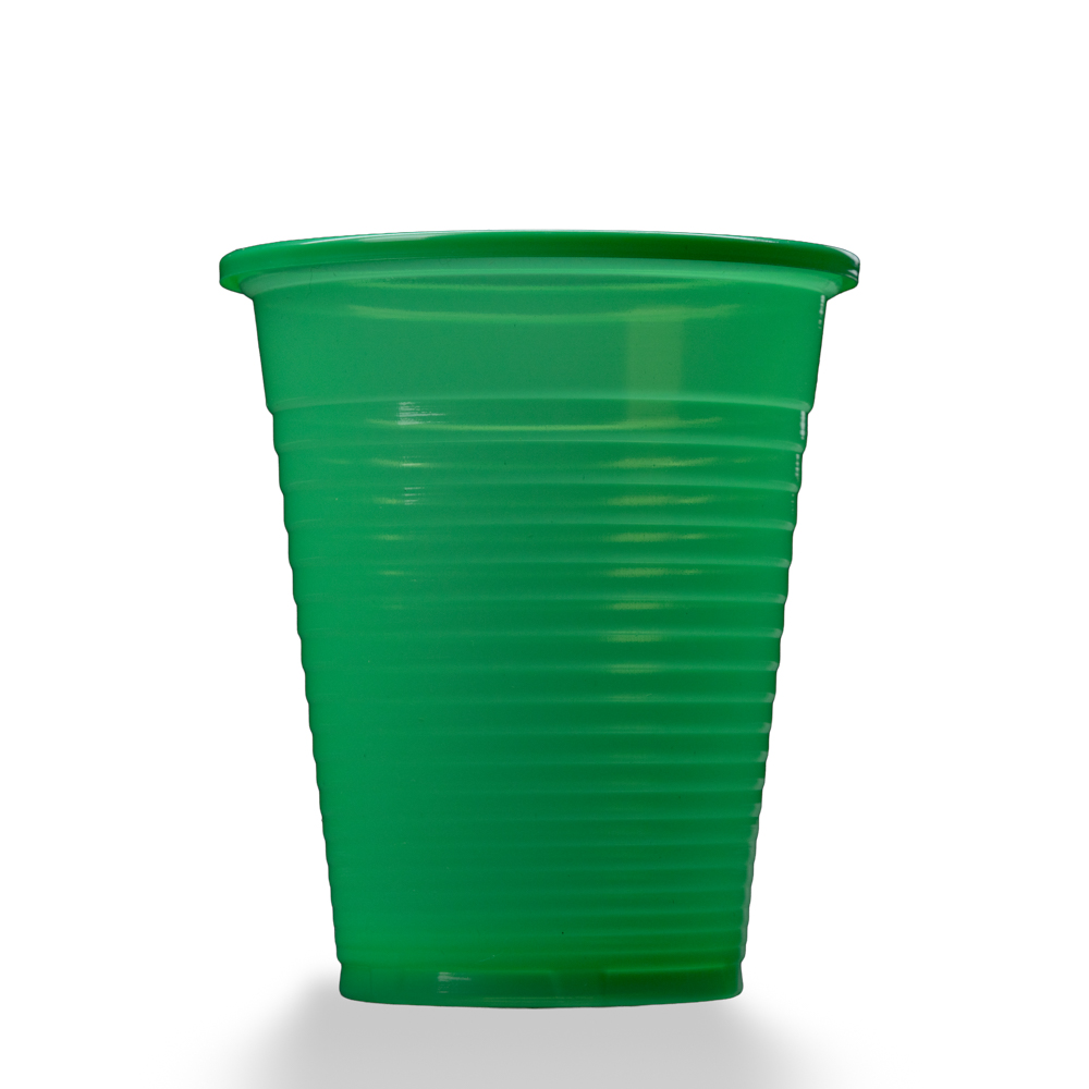 PP Mundspülbecher,180 ml, Farbe grün opak, Polypropylen