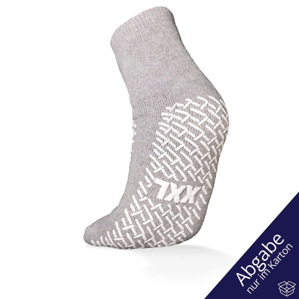 ECO-PLUS Antirutsch-Socken, Größe XXL, grau