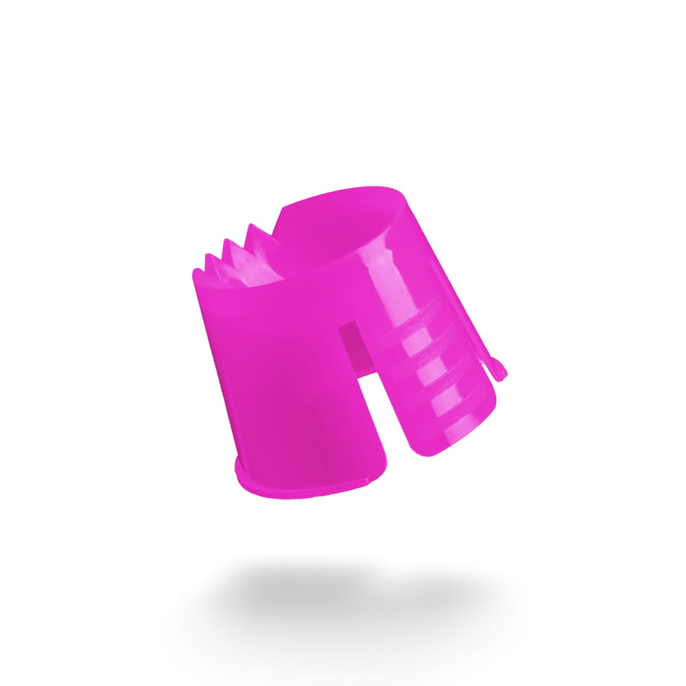 PP Einweg Dappenbehälter, Farbe pink, Polypropylen