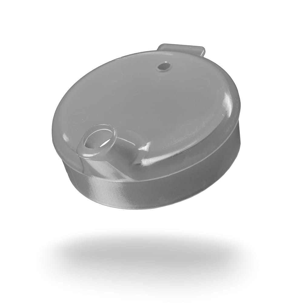 PP Schnabelbecher Oberteil,transparent, milchig, 12x10 mm für 250 ml