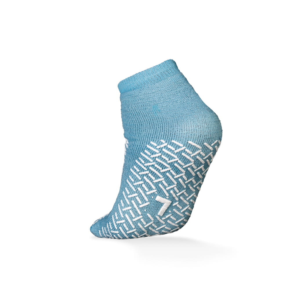 ECO-PLUS Antirutsch-Socken, Größe L, blau