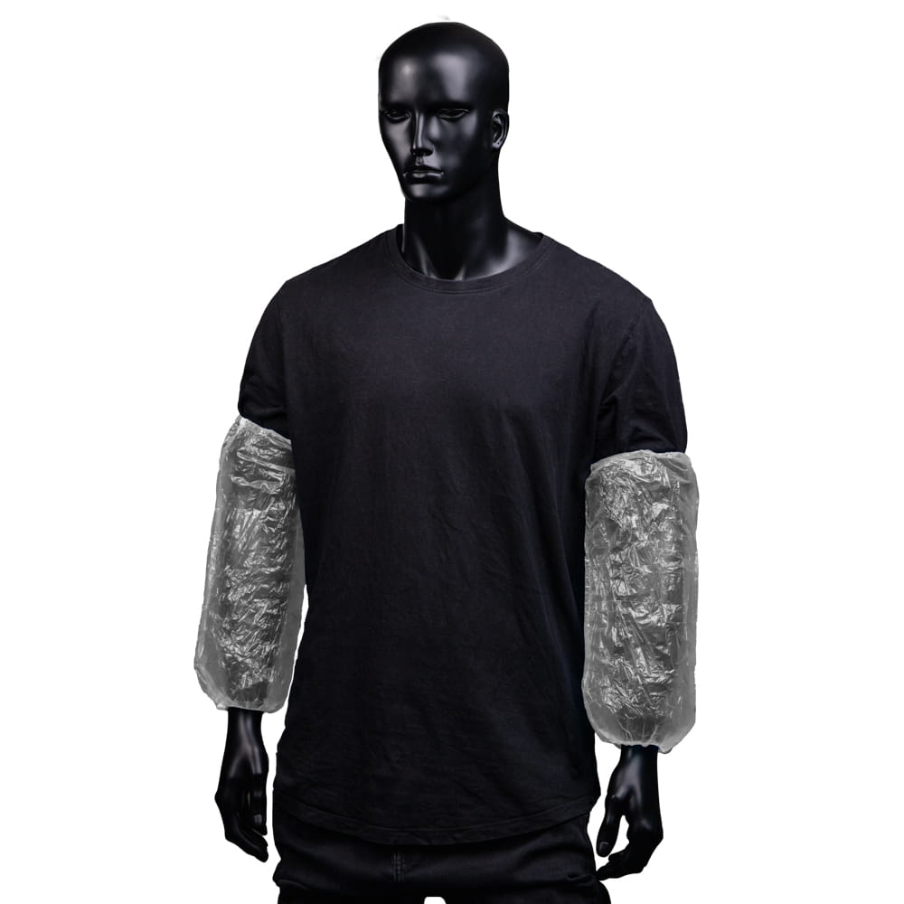 PE Ärmelschoner, 40 x 20 cm, Farbe weiß, Polyethylen, Med-Comfort