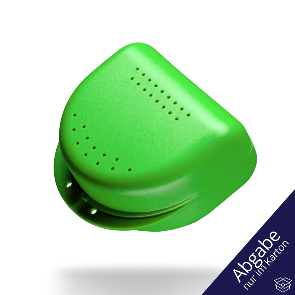 PP Dental Zahnspangenbox für Erwachsene, 80x80x45 cm, limette, grün, hellgrün, Polypropylen