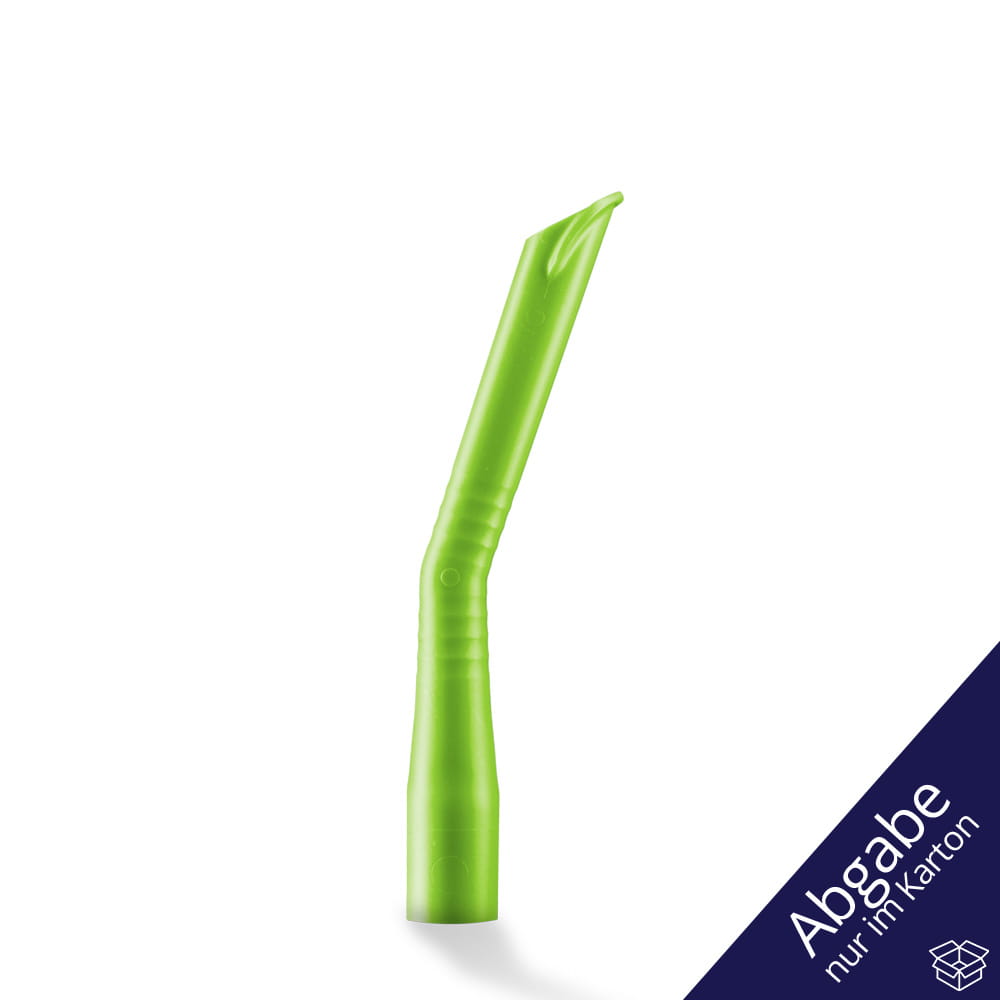 Dental Absaugkanülen für Kinder, Größe 108 x 16 mm, Farbe limette, grün, hellgrün, Med-Comfort