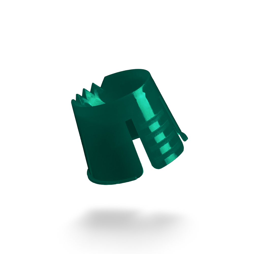 PP Einweg Dappenbehälter, Farbe grün, Polypropylen