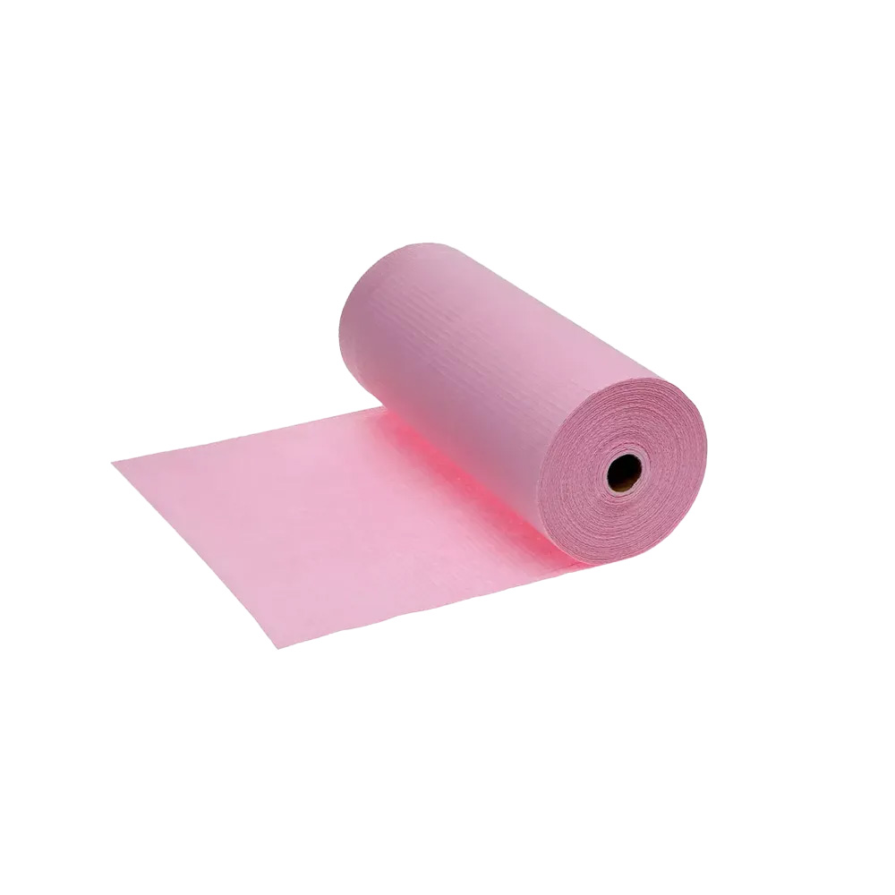 Patientenumhang mit PE Beschichtung, Farbe rosa , 500 x 600 mm