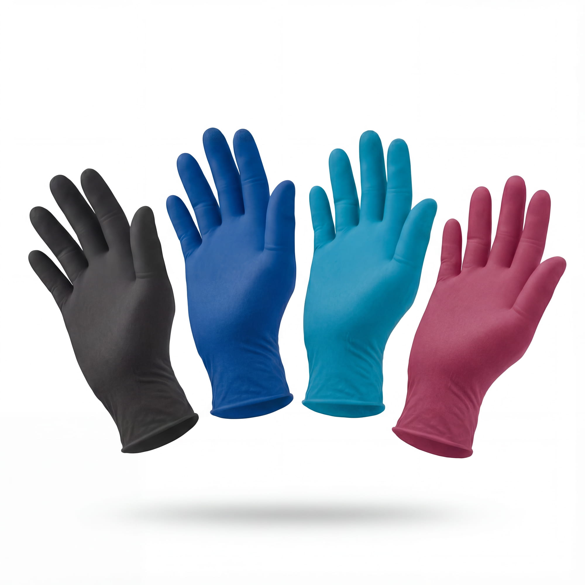 Nitrilhandschuhe, bunt, Farbenmix, Größe XS, puderfrei, Style 4 Elements by AMPri