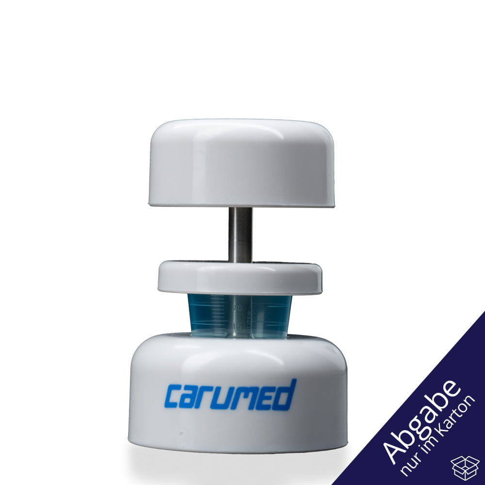 Tablettenmörser für Medizinbecher, weiß