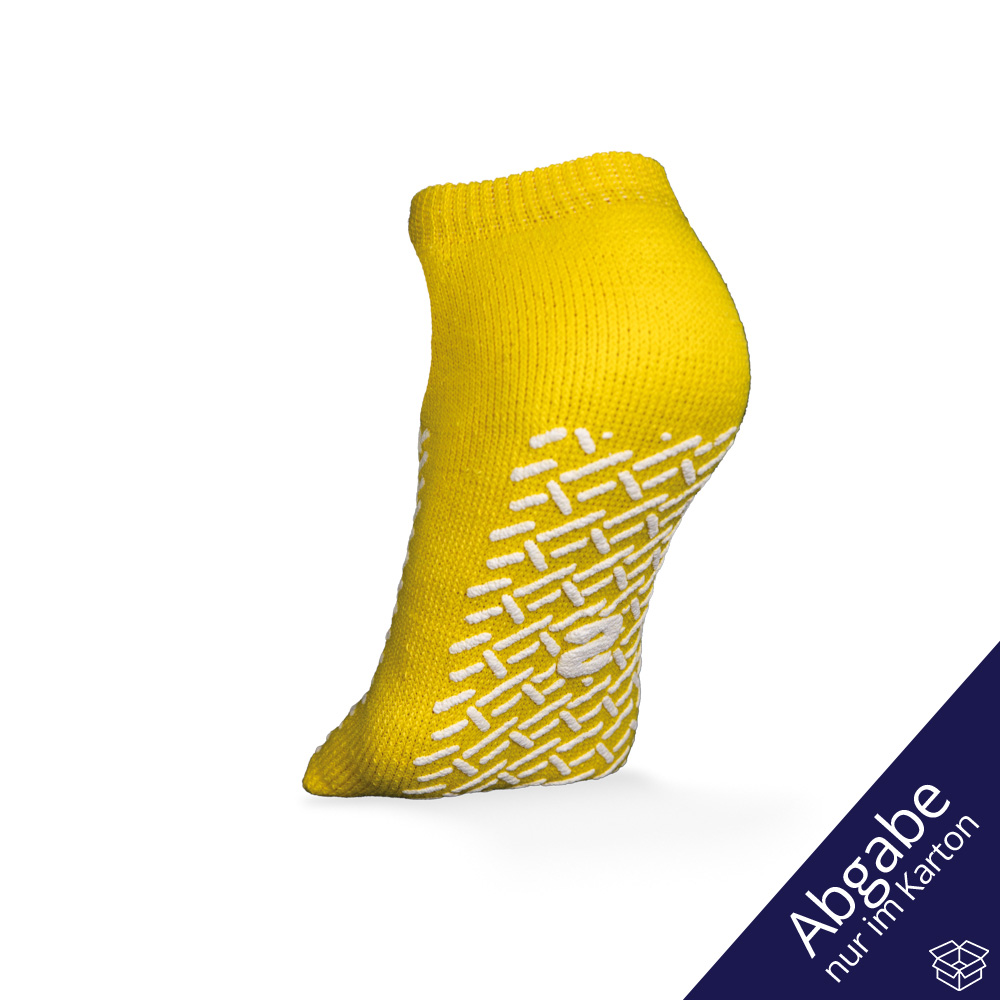 ECO-PLUS Antirutsch-Socken, Größe S, gelb