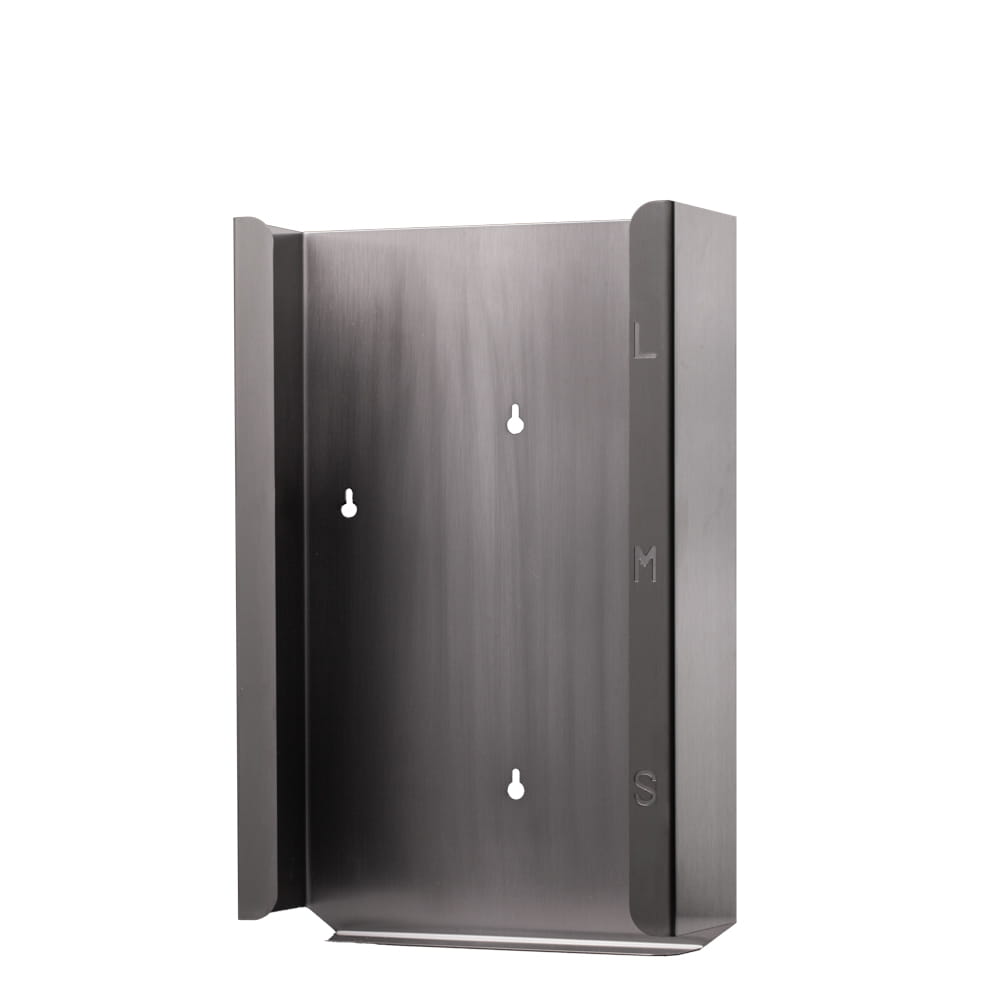 Einmalhandschuh Spender, Handschuh-Dispenserhalter, 217 x 366 x 62 mm, Edelstahl