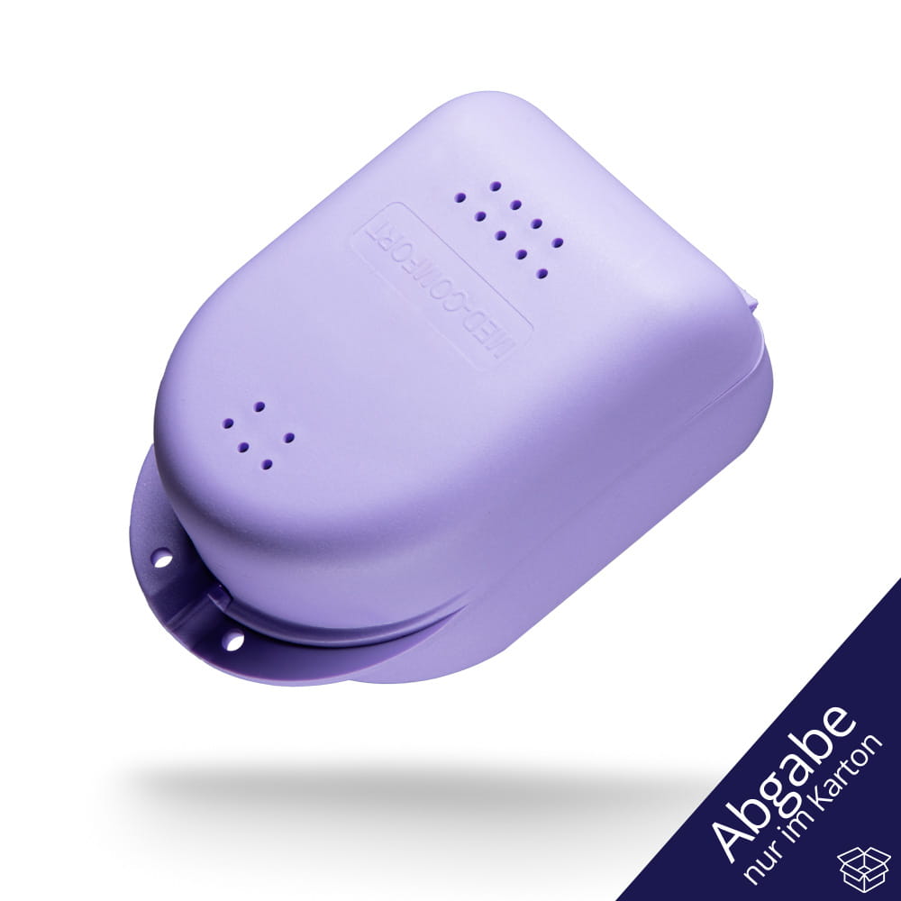 PP Dental Zahnspangenbox für Kinder, 90 x 60 x 45 cm, lila, Polypropylen