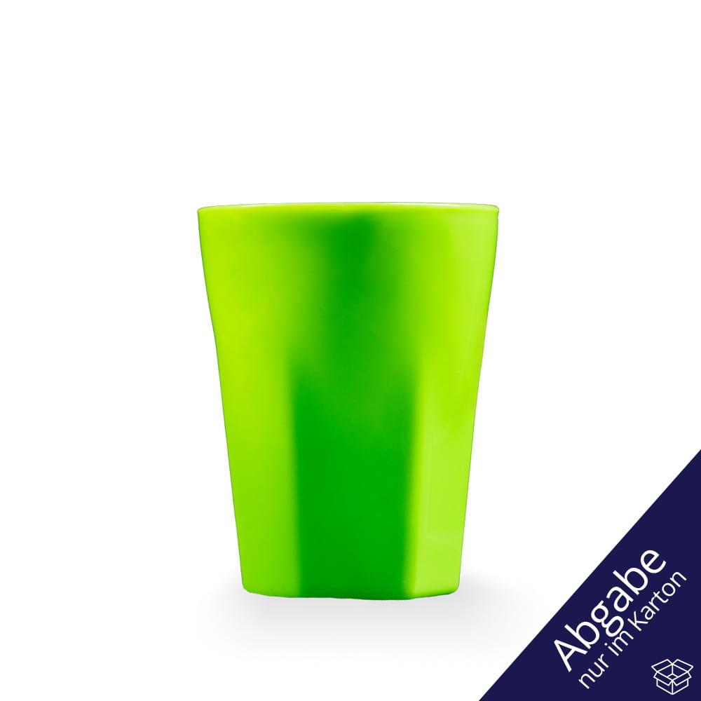 PP Mehrwegbecher,150 ml, Farbe Limette, Polypropylen