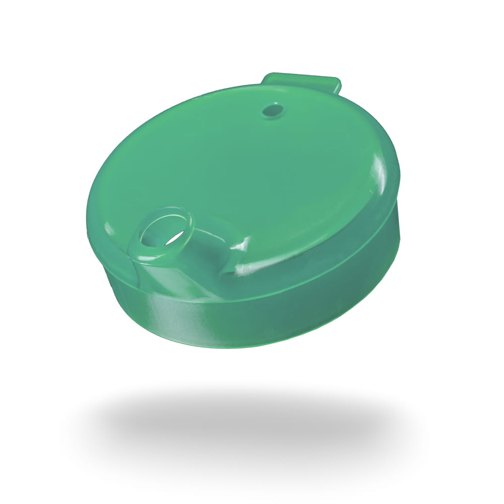 PP Schnabelbecher Oberteil, grün, 12x10 mm für 250 ml