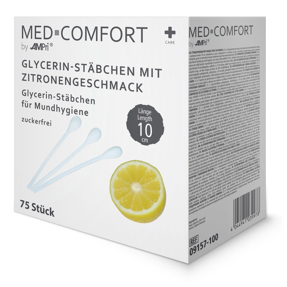 PP Lemon sticks, 100 mm, Geschmack Lemon,Top-Comfort