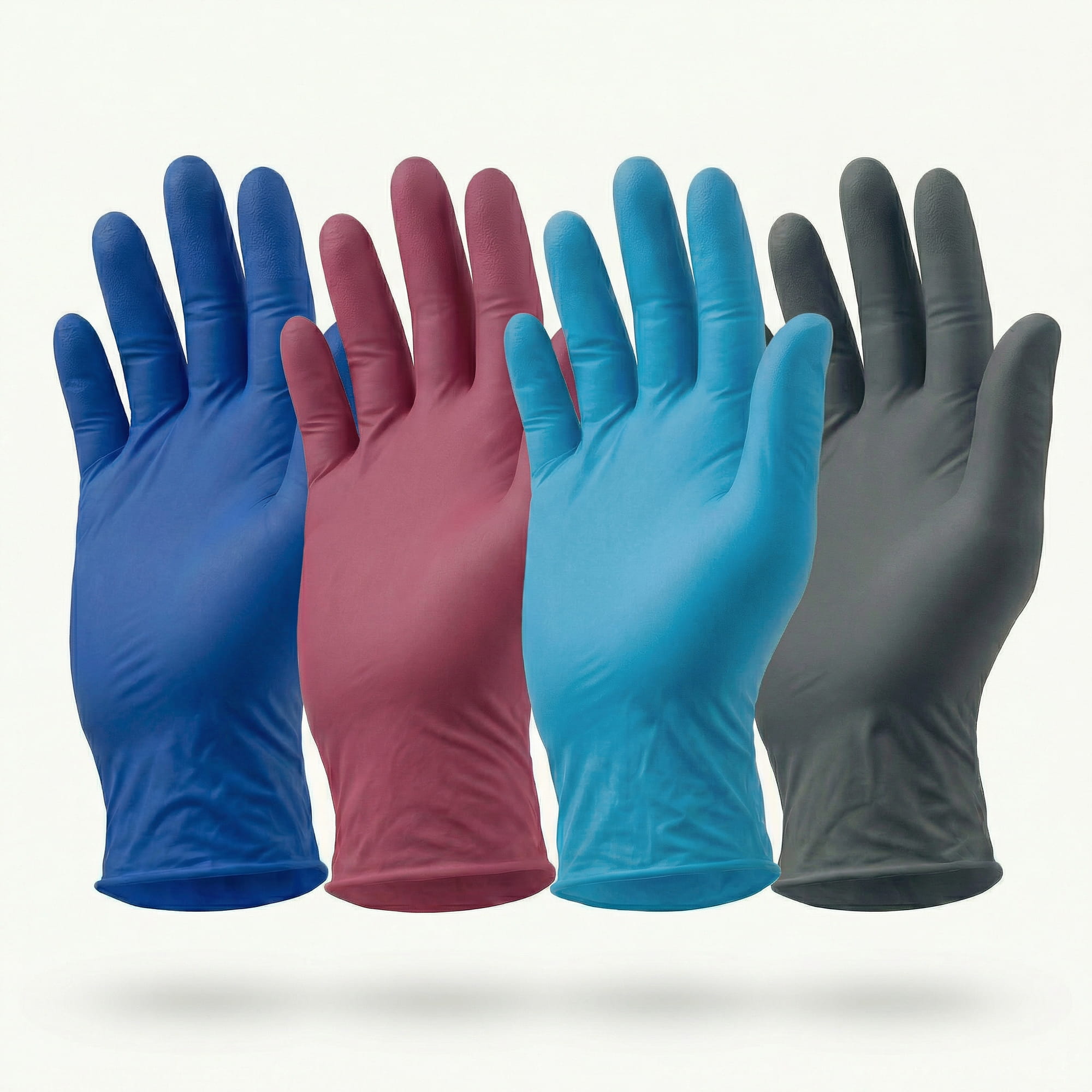 Nitrilhandschuhe, bunt, Farbenmix, Größe XS, puderfrei, Style 4 Elements by AMPri