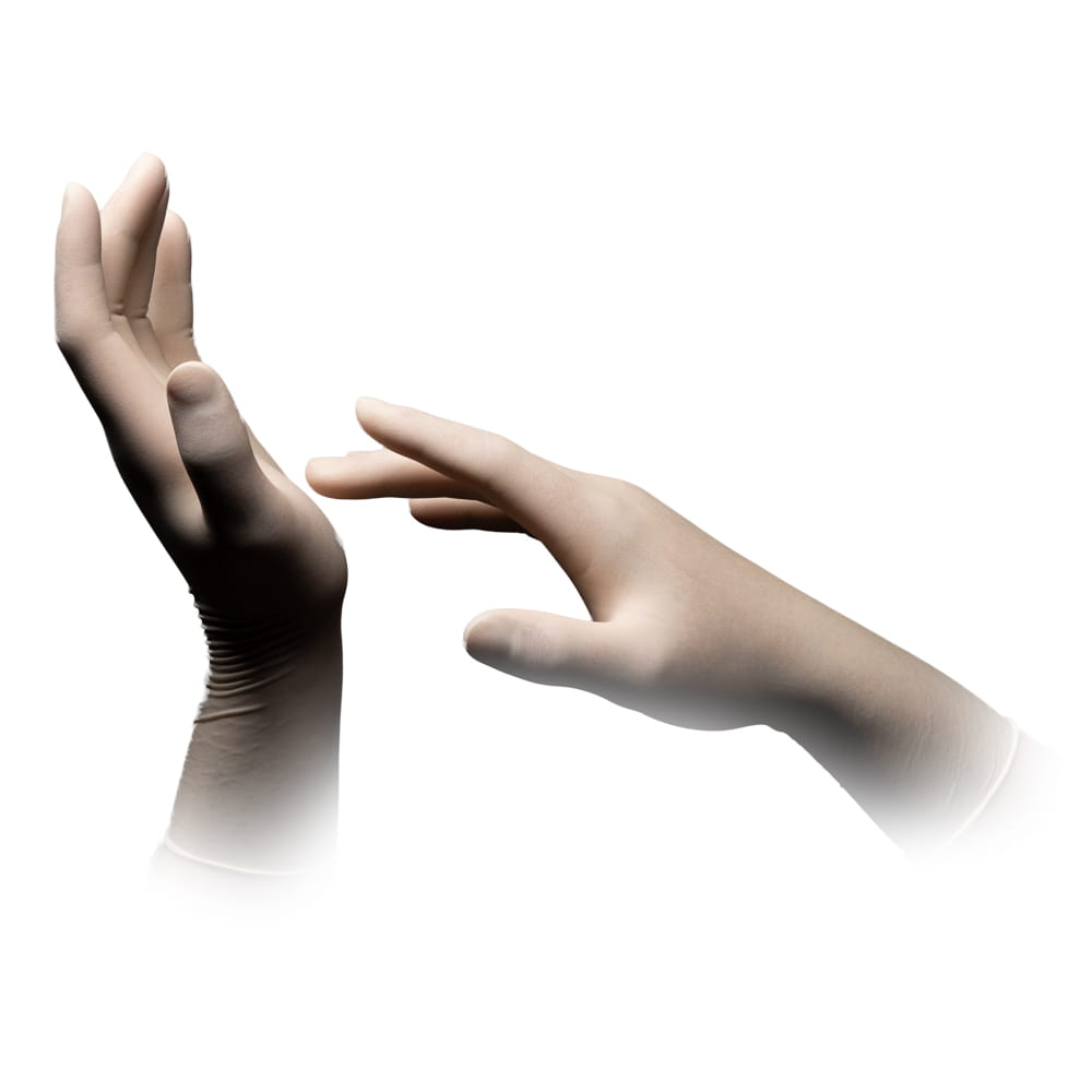 Latexhandschuhe, weiß, Größe XL, puderfrei, Med-Comfort 300