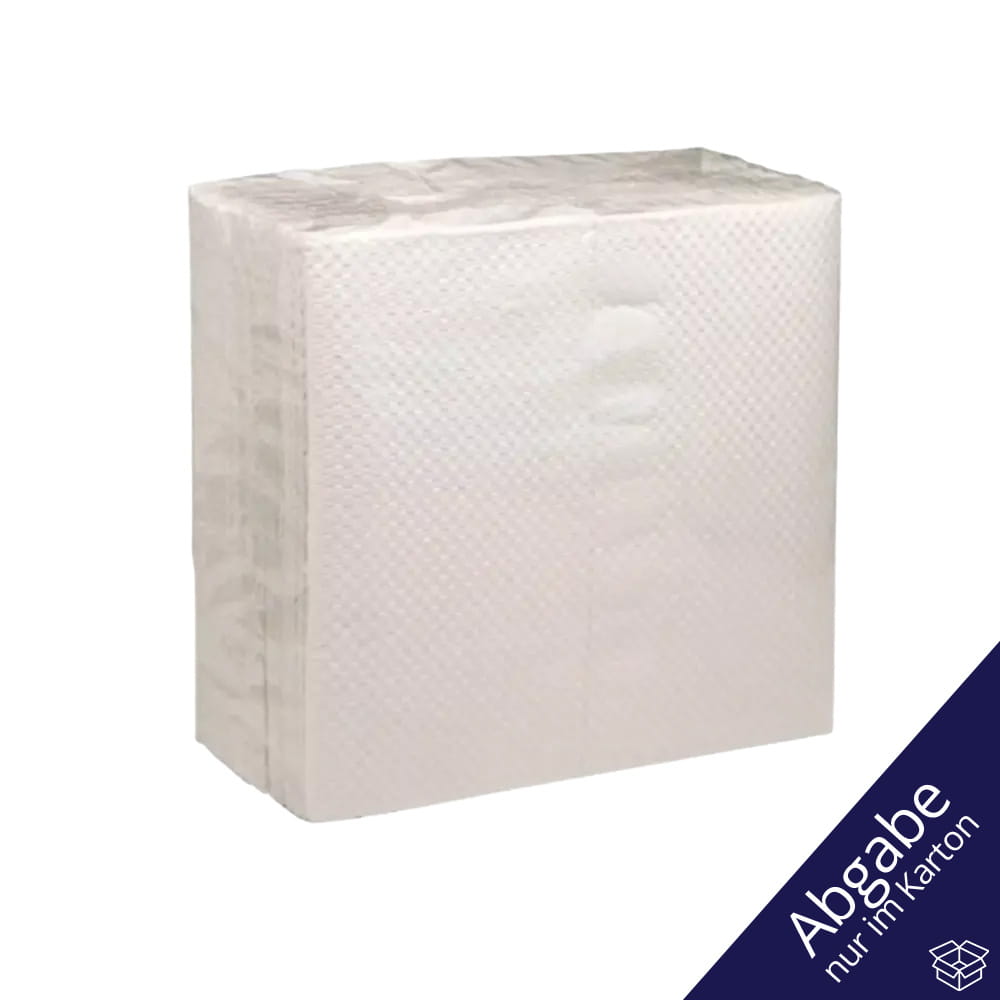 Tissue Wischtücher, 40 x 36 cm, Z-Falz, Farbe natur