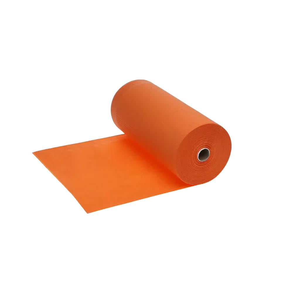 Patientenumhang mit PE Beschichtung, Farbe orange, 500 x 600 mm