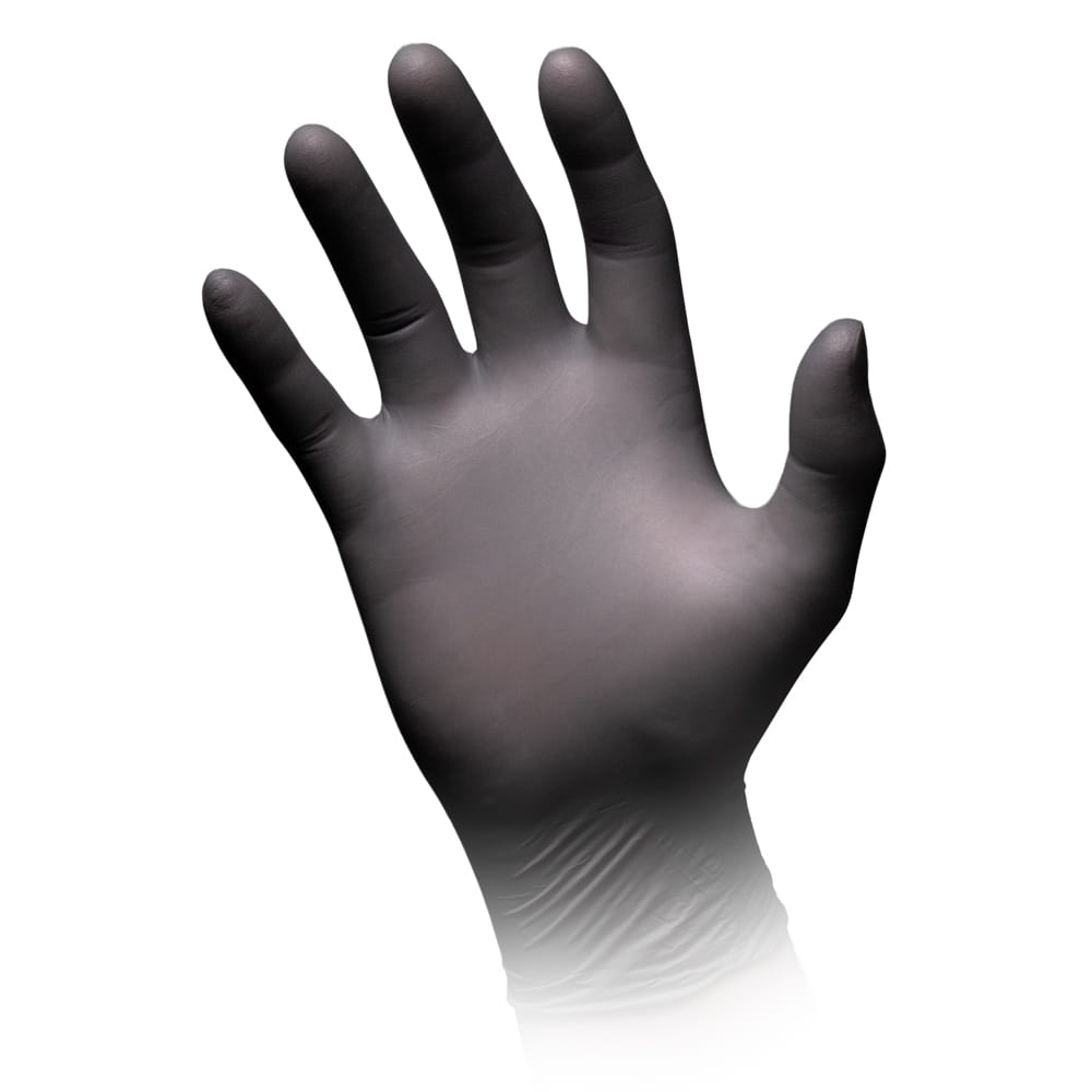 Nitrilhandschuhe, anthrazit, Größe M, puderfrei, Style GRAPHITE by Ampri