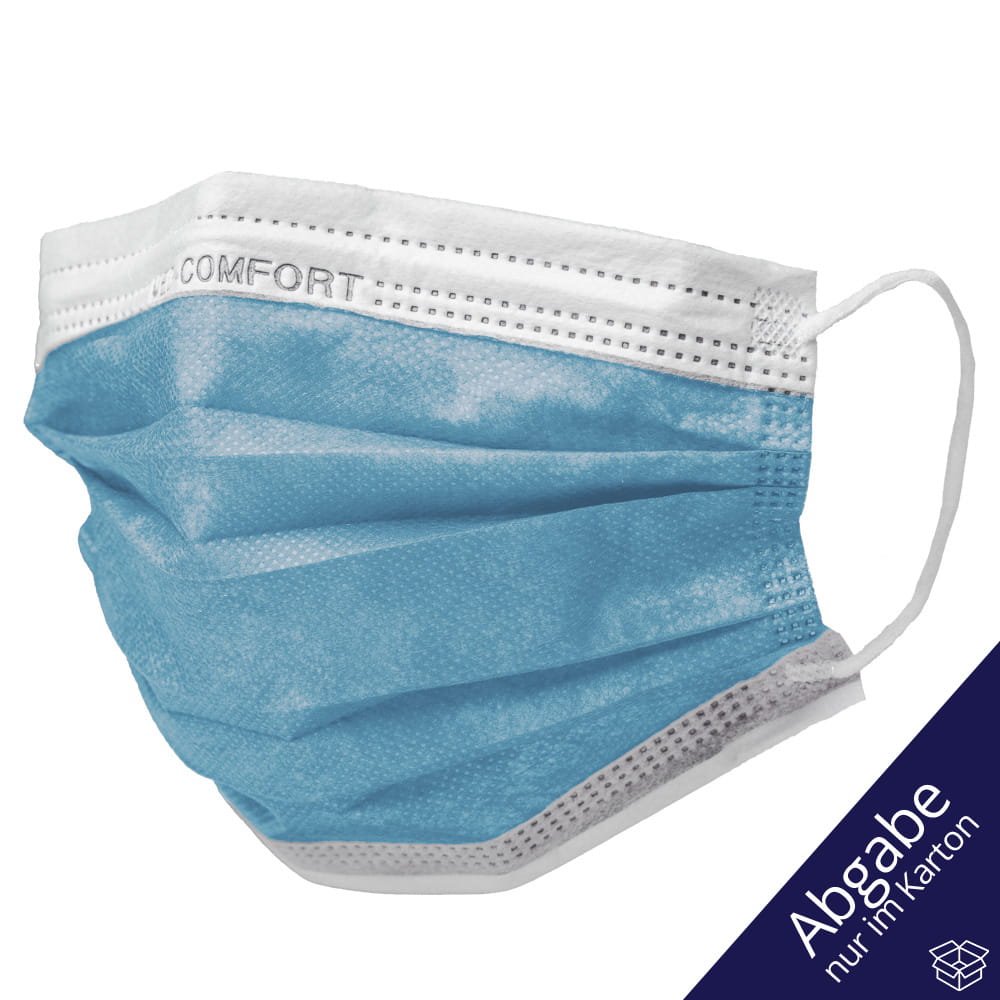 OP Maske, blau, Typ IIR, Med-Comfort