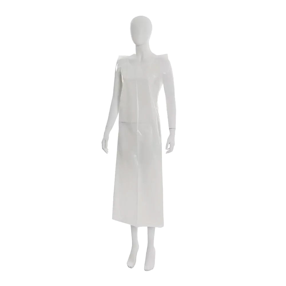 Einwegschürzen,weiß, glatte Oberfläche, 75 x 140 cm, Polyethylen, Med-Comfort Einwegschürzen,weiß, glatte Oberfläche, 75 x 140 cm, Polyethylen, Med-Comfort