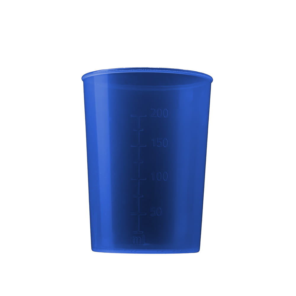 PP Schnabelbecher Unterteil, blau, 250 ml