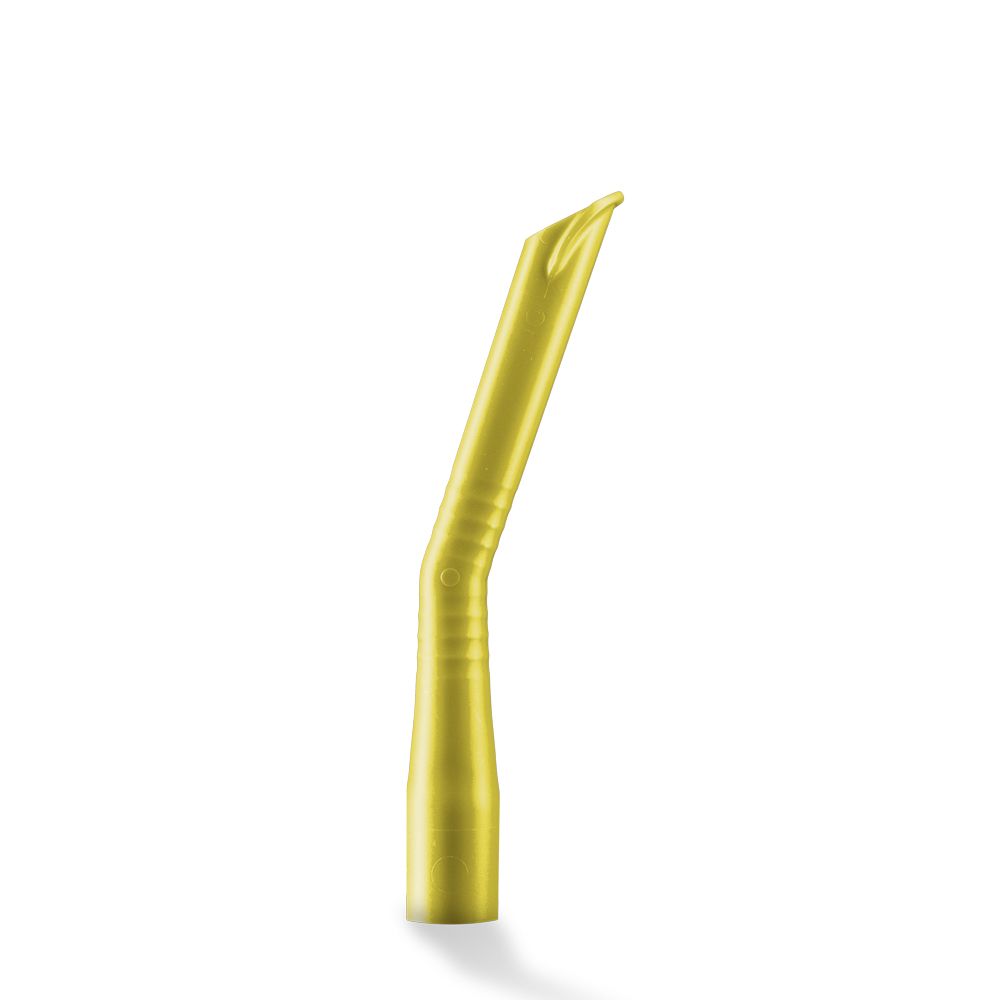 Dental Absaugkanülen für Kinder, Größe 108 x 16 mm, Farbe gelb, Med-Comfort