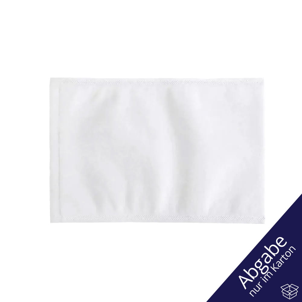 Einweg Waschhandschuh, weiß, Vlies, Eco-Plus