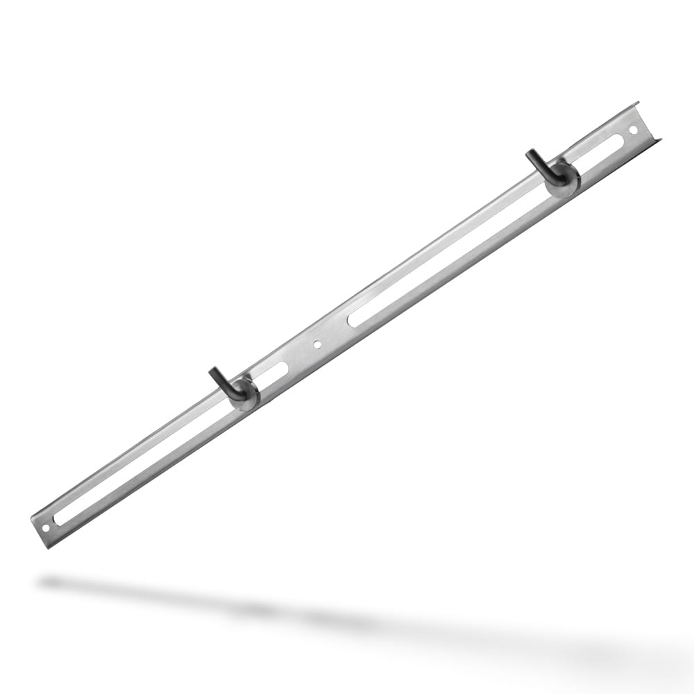 Halterung für Schürzen, 490 mm, Edelstahl