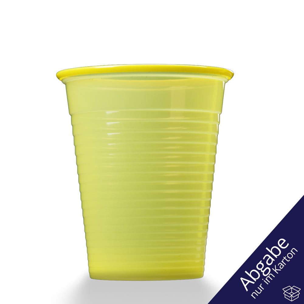 PP Mundspülbecher,180 ml, Farbe cedro, Polypropylen