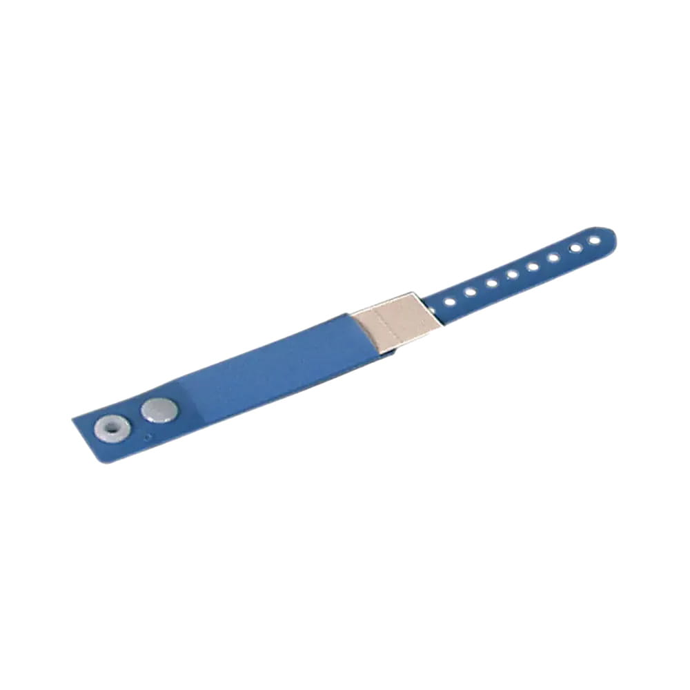 PVC Kinder Patientenarmband, Farbe blau, 162 x 18 mm