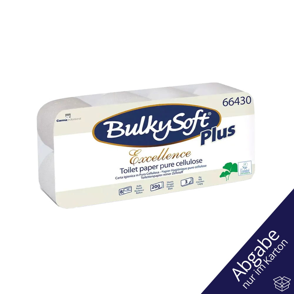 Toilettenpapier Excellence, 3-lagig, 96 Rollen, BulkySoft