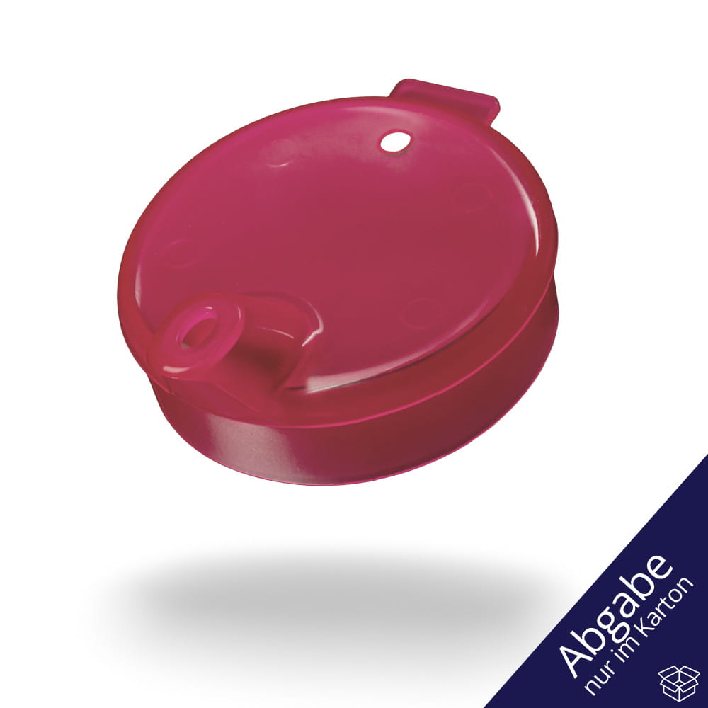 PP Schnabelbecher Oberteil, rot, 8x4 mm für 250 ml