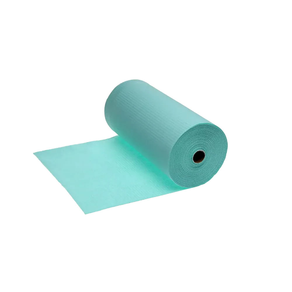 Patientenumhang mit PE Beschichtung, Farbe grün , 530 x 600 mm Patientenumhang mit PE Beschichtung, Farbe grün , 530 x 600 mm