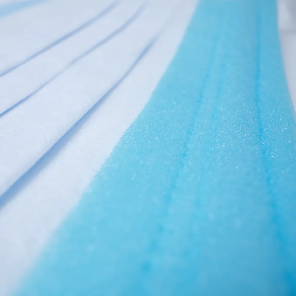 OP-Maske, blau, mit Antibeschlag-Funktion, FOG STOP, 4-lagig, zum Binden, Med-Comfort OP-Maske, blau, mit Antibeschlag-Funktion, FOG STOP, 4-lagig, zum Binden, Med-Comfort