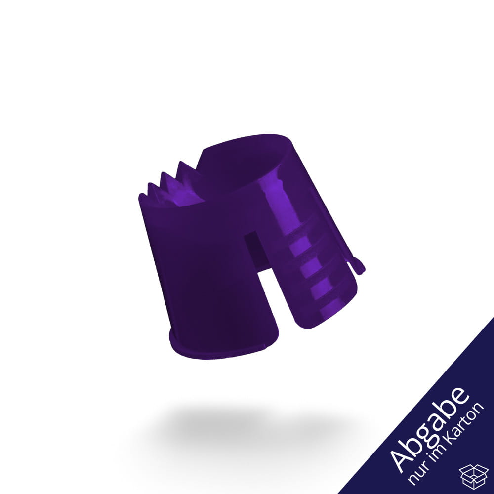 PP Einweg Dappenbehälter, Farbe violett, lila, Polypropylen