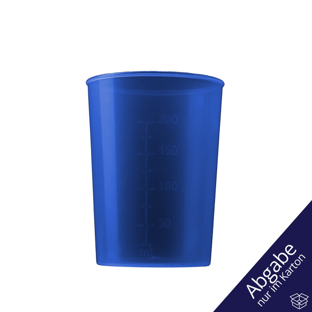 PP Schnabelbecher Unterteil, blau, 250 ml