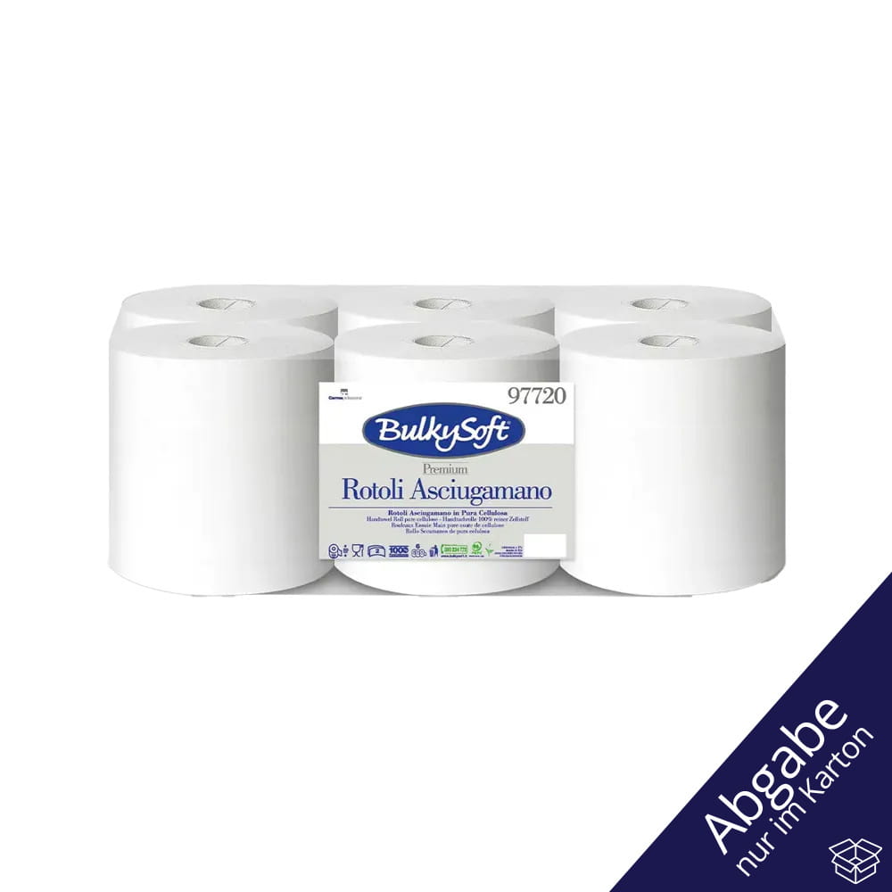 Handtuchrollen, 6 Rollen, BulkySoft Premium