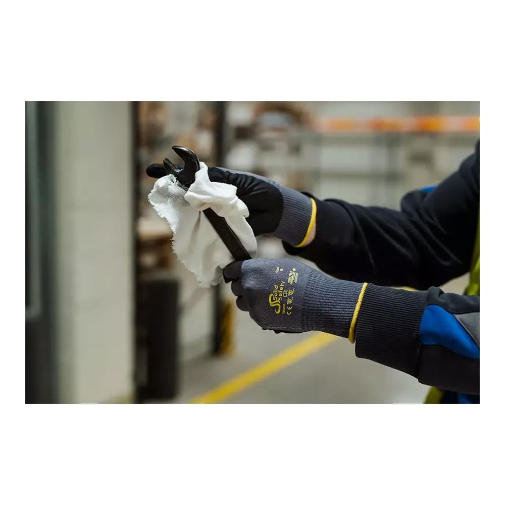 Montagehandschuh, Größe 6, grau, SolidSafety Tough Air Montagehandschuh, Größe 6, grau, SolidSafety Tough Air