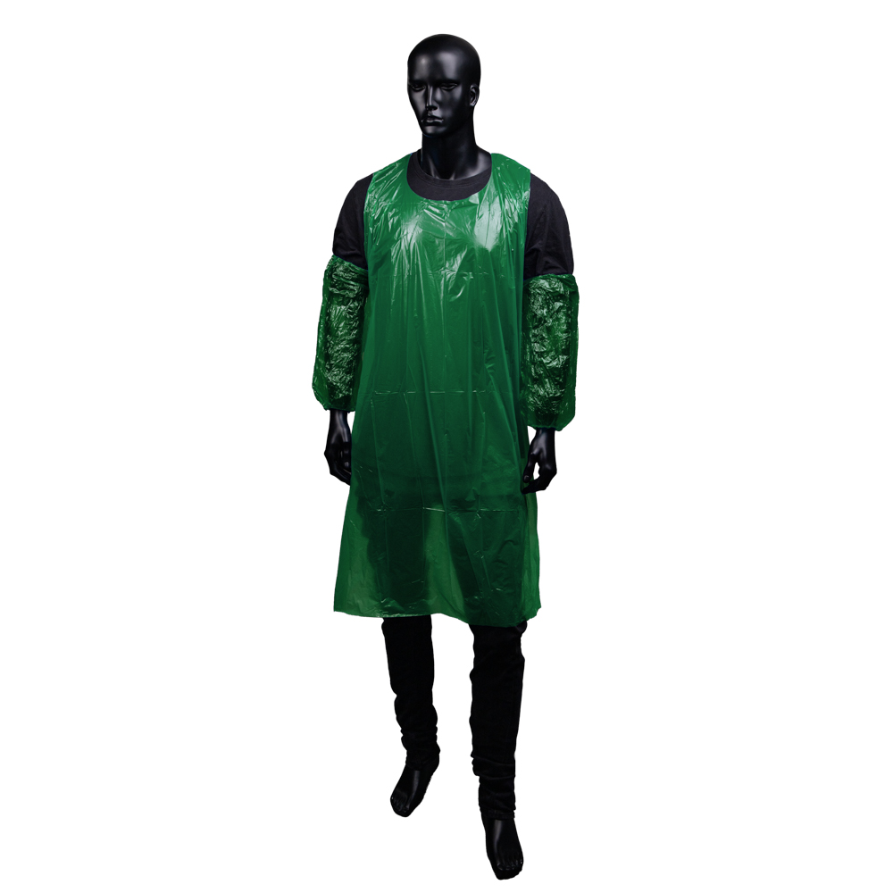 PE Ärmelschoner, 40 x 20 cm, Farbe grün, Polyethylen, Med-Comfort