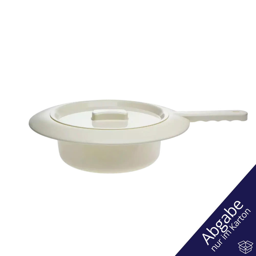 PP Steckbecken, Farbe weiß, 310 x 80 mm