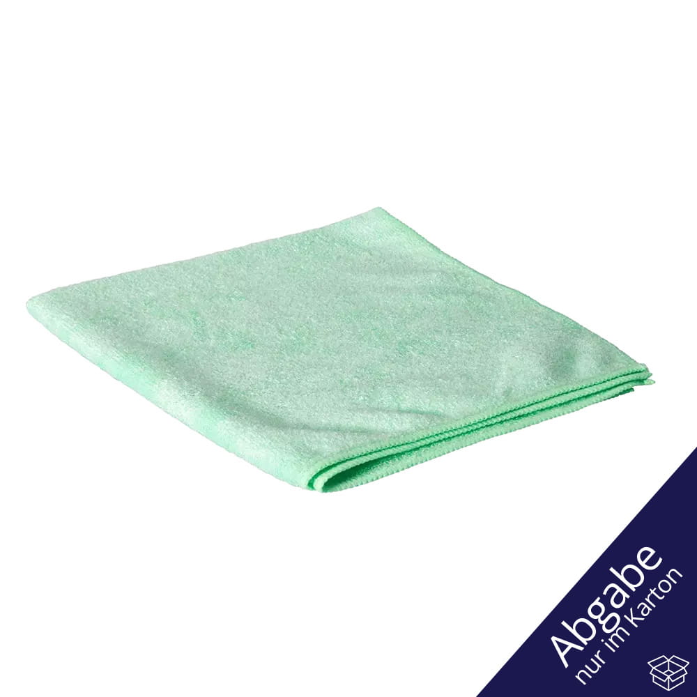 Mikrofasertuch, Farbe grün, 40 x 40 cm, Clean-Comfort