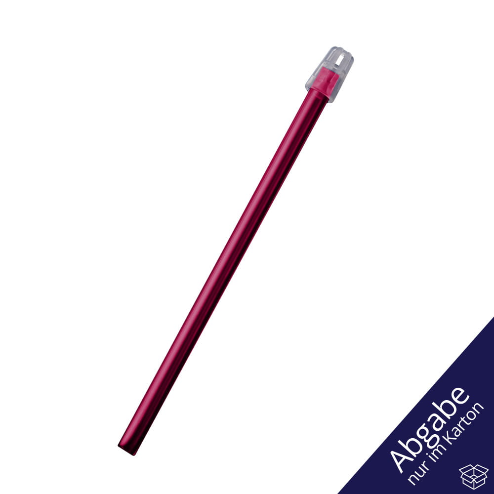 Dental Speichelsauger, Länge 130 mm, Farbe weinrot, bordeaux, rot