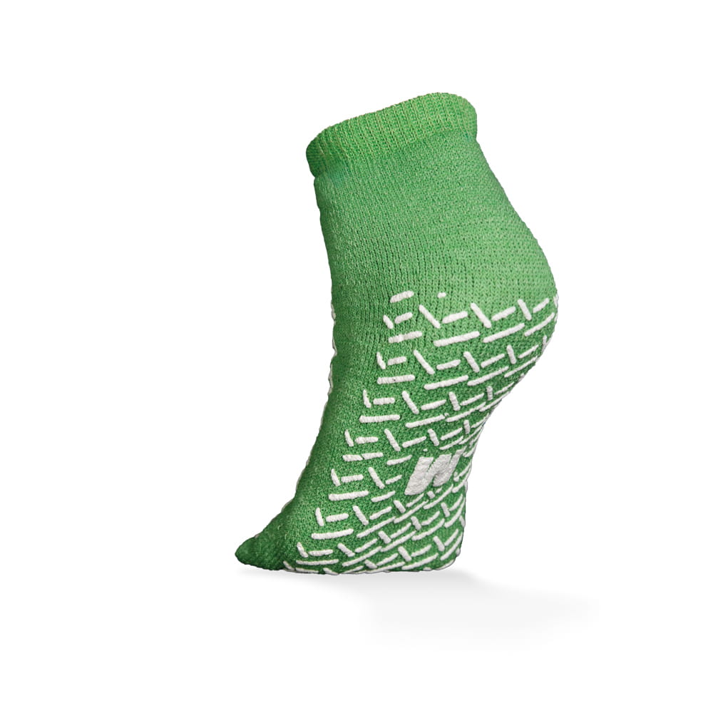 ECO-PLUS Antirutsch-Socken, Größe M, grün