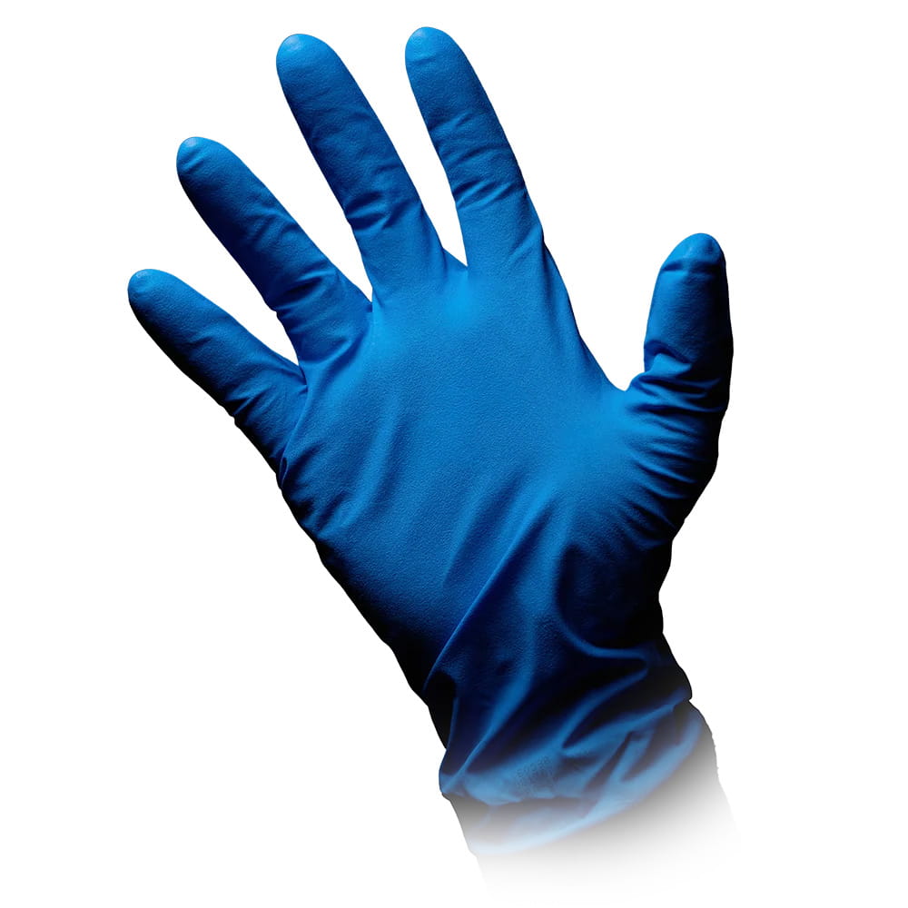 Einmalhandschuhe aus Nitril, Typ A, Größe XXL, blau, Solidsafety High Risk Pro