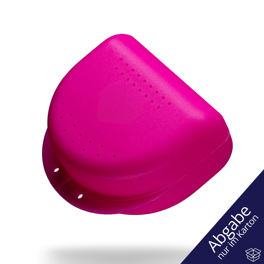 PP Dental Zahnspangenbox für Erwachsene, 80x80x45 cm, pink, Polypropylen
