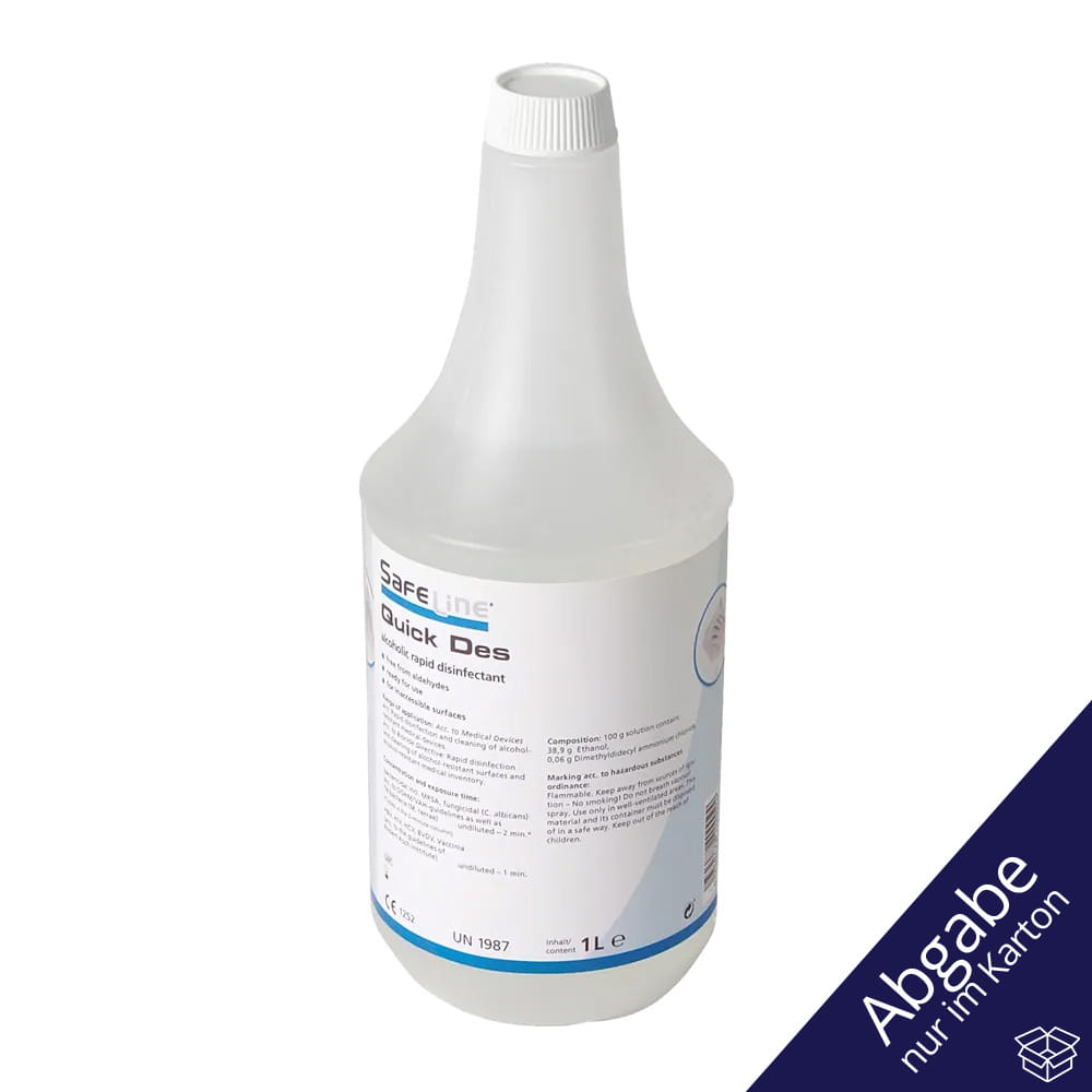 Schnelldesinfektion, 1 l, Safeline Quick Des N