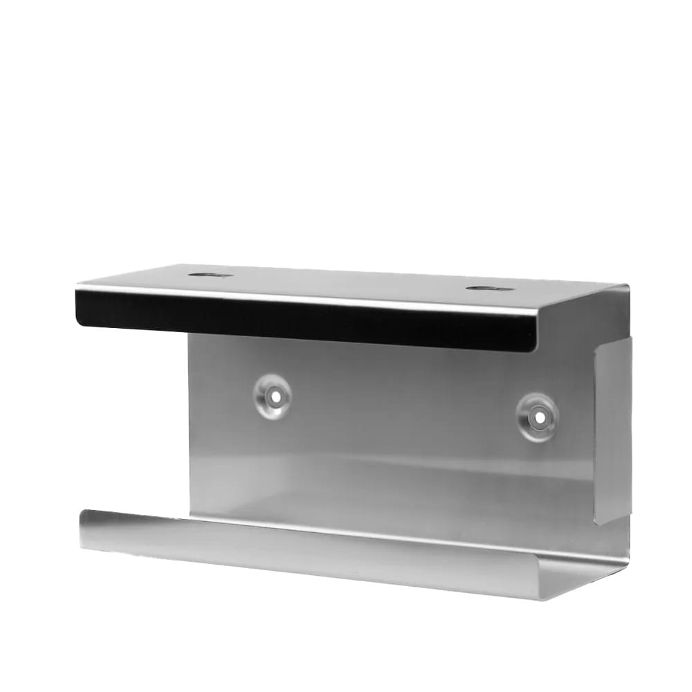 Einmalhandschuh Spender Stecksystem, Handschuh-Dispenserhalter, 250 x 135 x 100 mm, Edelstahl Einmalhandschuh Spender Stecksystem, Handschuh-Dispenserhalter, 250 x 135 x 100 mm, Edelstahl
